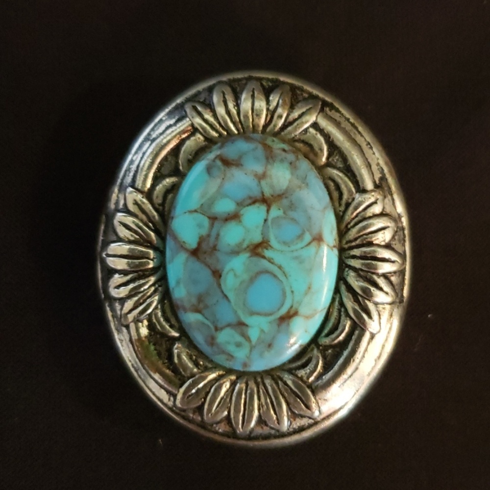 NONY New York Turquoise-colored Button Cover
